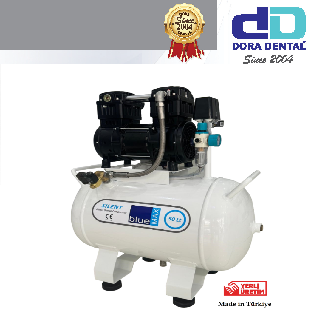BlueMAX Dental Kompresör 50Lt